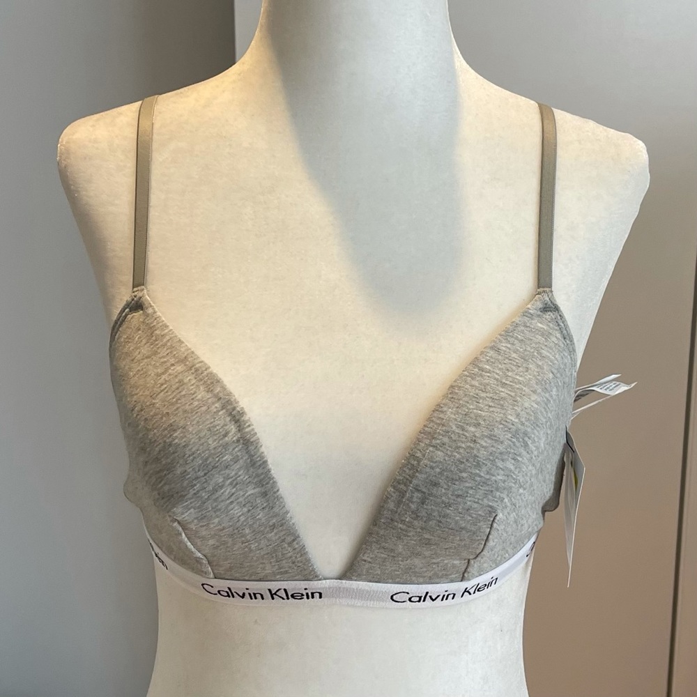 NWT Calvin Klein triangle bralette
